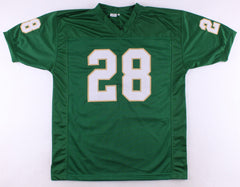Rocky Bleier Signed Notre Dame Fighting Irish Jersey Inscribed Play Like A Champ