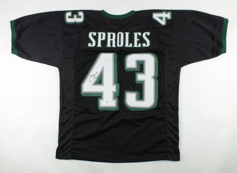 Darren Sproles Signed Philadelphia Eagles Jersey (Beckett COA) Super Bowl Champ