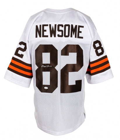 Ozzie Newsome Signed Cleveland Browns Jersey (JSA COA)  3×Pro Bowl HOF Tight End