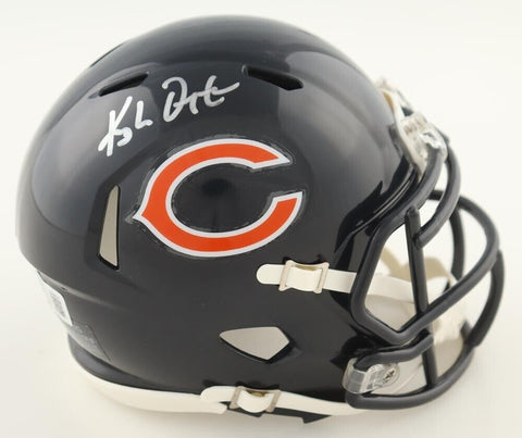 Kyle Orton Signed Chicago Bears Speed Mini Helmet (Beckett) 2005 4th Round Pk QB