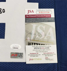 Bob Lilly Signed Dallas Cowboys Throwback Jersey Inscribed "HOF '80" (JSA COA)