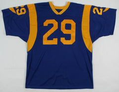 Eric Dickerson Signed Los Angeles Rams Jersey Inscribed "HOF 99" (PSA Hologram)