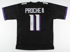 James Proche Signed Baltimore Ravens Jersey (JSA COA) 2020 6th Rd Draft Pick WR