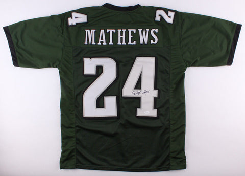 Ryan Mathews Signed Eagles Jersey (JSA Hologram) Pro Bowl Running Back (2011)