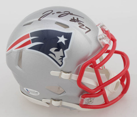 J. C. Jackson Signed New England Patriots Speed Mini Helmet (Beckett COA) D.B.
