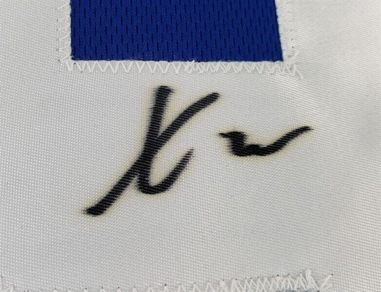 Xavier Mckinney autographed signed jersey NFL New York Giants JSA