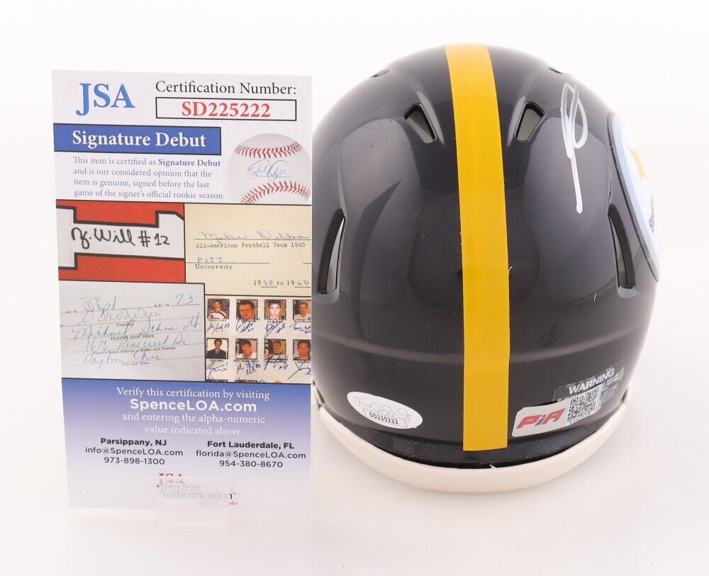 Steelers Bike Helmet Ben Roethlisberger Pittsburgh Steelers Signed