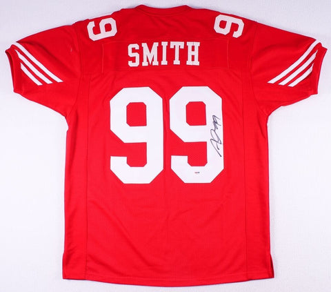 Aldon Smith Signed San Francisco 49ers Jersey (PSA COA) 2012 Pro Bowl Linebacker