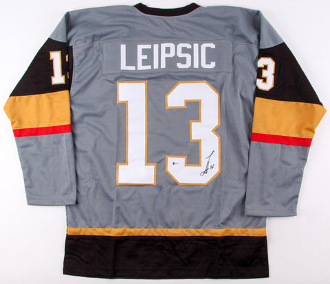 Brendan Leipsic Signed Golden Knights Jersey (Beckett) Las Vegas Expansion Team