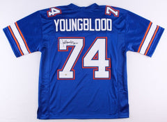 Jack Youngblood Signed Florida Gators Jersey (Schwartz Sports COA) Rams HOF D.E.