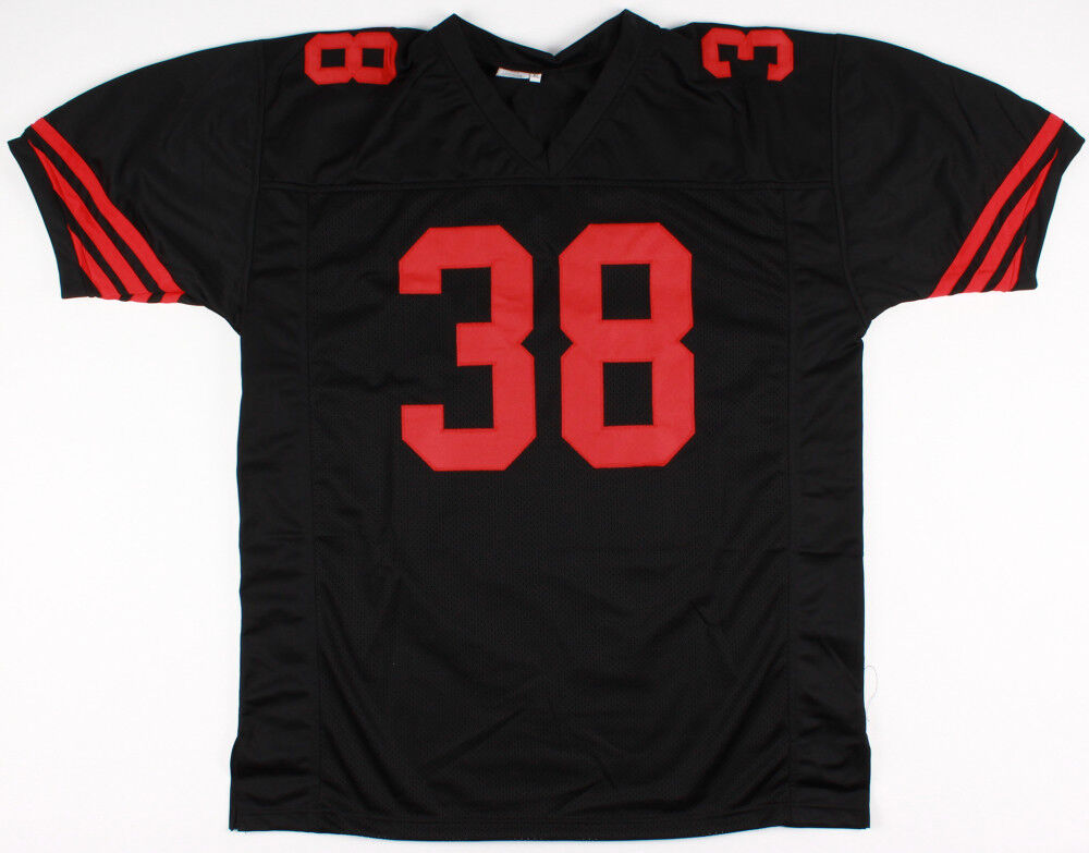 Adrian Colbert Signed 49ers Black Jersey (TSE COA) San Francisco