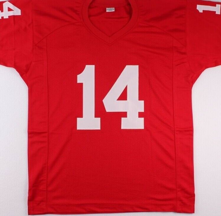 Y.A. Tittle Signed San Francisco 49ers Jersey Inscribed HOF 71 (JSA) –