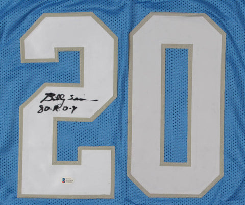 Billy Sims Signed Detroit Lions Jersey Inscribed "80-R.O.Y." (Beckett COA) R,B,