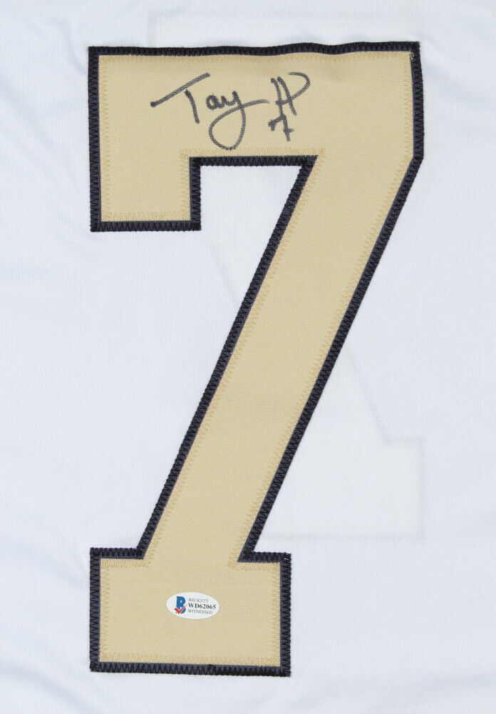 Taysom Hill Signed New Orleans Saints Jersey (Beckett COA) Q.B. Utili –