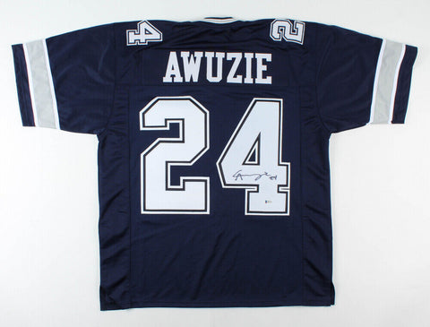 Chidobe Awuzie Signed Dallas Cowboys Jersey (Beckett Hologram) Uniform Number 24