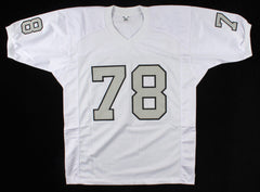 Art Shell Signed Raiders Jersey Inscribed "HOF 89" (JSA COA) 8×Pro Bowl Tackle