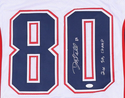 Danny Amendola Signed New England Patriots Jersey Inscribed 2X SB Champ  JSA COA