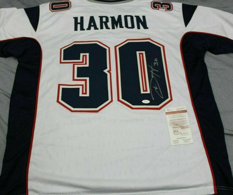 Duron Harmon Signed New England Patriots Jersey (JSA COA) Super Bowl Champion