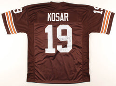 Bernie Kosar Signed Cleveland Browns Jersey (PSA COA) 2xPro Bowl Q.B. Unv. Miami