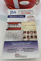 Nolan Smith Jr. Signed Georgia Bulldogs Mini Helmet (JSA COA) Eagles Linebacker