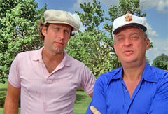 Chevy Chase Signed Bushwood Country Club Caddyshack 33"x55" Full Size Flag (JSA)