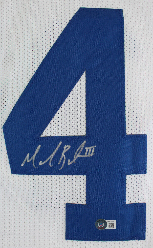 Marion Barber Signed Jersey (Beckett)