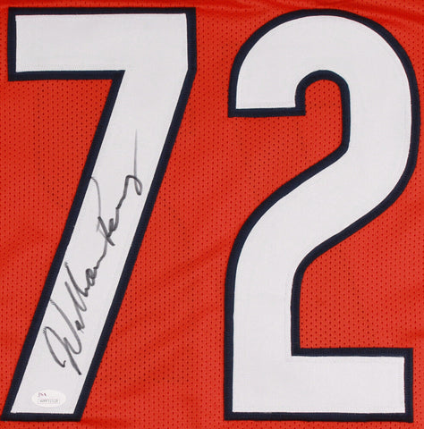 William Perry Signed Orange Chicago Bears Jersey (JSA Holo) 1986 Super Bowl XX