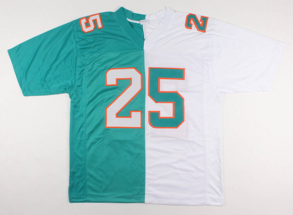 Autographed/Signed Xavien Howard Miami Teal Football Jersey PSA/DNA COA