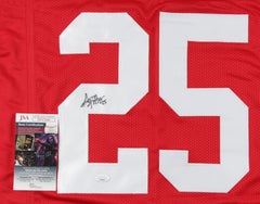 Antonio Pittman Signed Ohio State Buckeyes Jersey (JSA COA)Ranks 8th OSU Rushing