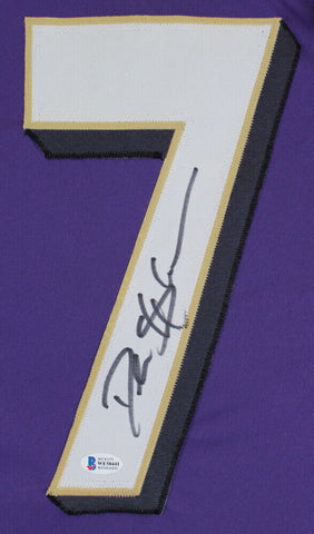 Deion Sanders Signed Baltimore Ravens Jersey (Beckett COA) "Neon Deion"