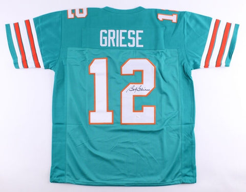 Bob Griese Signed Miami Dolphins Jersey (JSA COA) / 2×Super Bowl Champion