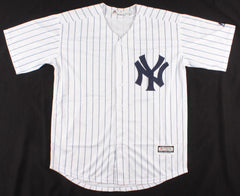 Gleyber Torres Signed New York Yankees Majestic MLB Style Jersey (Beckett COA)