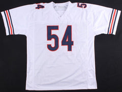 Brian Urlacher Signed Chicago Bear Jersey Inscribed "HOF 2018" (JSA COA) All Pro