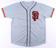 NWT Gaylord Perry Signed Replica San Francisco Giants Jersey Size 48