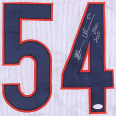 Brian Urlacher Signed Chicago Bear Jersey Inscribed "HOF 2018" (JSA COA) All Pro