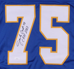 Jimbo Covert Signed Pitt Panthers Jersey Inscribed "CHOF 2003" (JSA COA) Bears