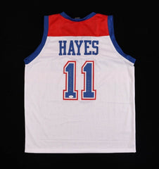 Elvin Hayes Signed Washington Bullets Jersey Inscribed HOF 90 &  Big E (JSA COA)