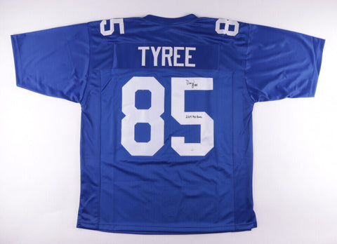 David Tyree Signed New York Giants Jersey Inscribed "2004 Pro Bowl" (JSA COA)