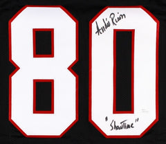 Andre Rison Signed Falcons Jersey Inscribed "Showtime" (JSA COA) 5x Pro Bowl