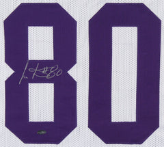 Cris Carter Signed Minnesota Vikings Jersey (Schwartz Sports COA) Ohio State W.R