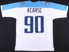 Jevon Kearse Signed Tennessee Titans Jersey (JSA COA) 3x Pro Bowl Defensive End