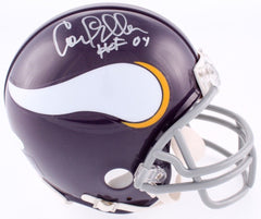 Carl Eller Signed Minnesota Vikings Mini Helmet Inscribed "HOF 04" (JSA COA)