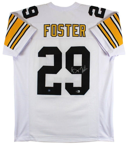 Barry Foster Signed Pittsburgh Steeler Jersey (Beckett) 2×Pro Bowl Running Back