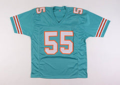 Jerome Baker Signed Miami Dolphins Jersey (JSA) Ex-Ohio State / Linebacker