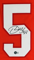 Derrick Brooks Signed Tampa Bay Buccaneers Creamsicle Throwback Jersey (Beckett)