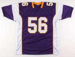 E. J. Henderson Signed Minnesota Vikings Jersey (TSE COA) 2010 Pro Bowl L.B.