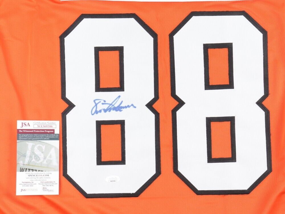 Eric Lindros Signed Philadelphia Flyer Jersey (JSA COA) NHL 1992–2007 / HOF 2016
