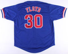 Cliff Floyd Signed Montreal Expos Jersey (JSA COA) 2001 All Star Left Fielder