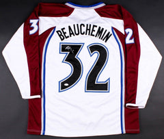 Francois Beauchemin Signed Colorado Avalanche Jersey (JSA COA) Ready for Framing