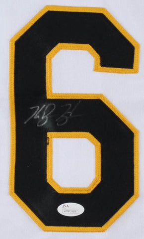 Ke'Bryan Hayes Signed Pirates "Ke'Bryan" Jersey (JSA COA) Son Of Charlie Hayes